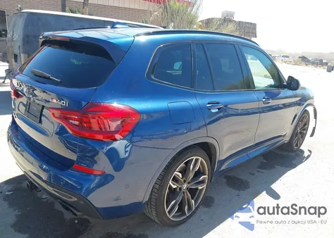 2018 BMW X3 M40I из США, поврежденный, VIN 5UXTS3C55J0Y96098